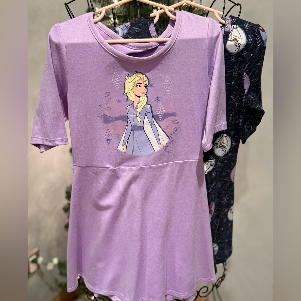 2 Disney Frozen Girl Dresses, Sz 4/5
